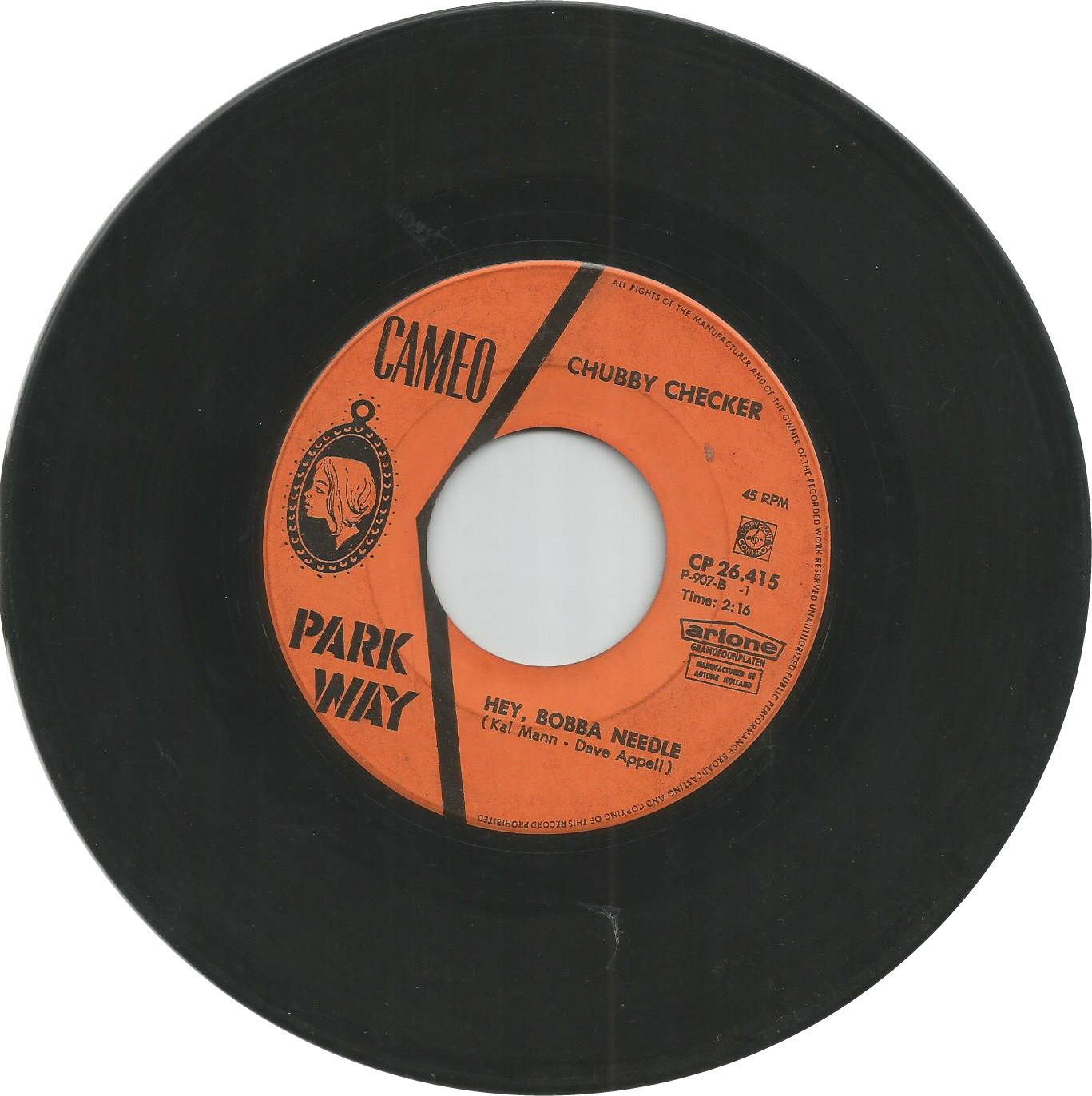 Chubby Checker – Hey, Bobba Needle (1964) - nr. 1