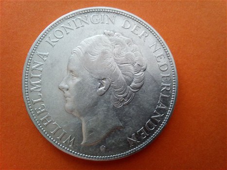 Wilhelmina 1931 Rijksdaalder zilver - 1