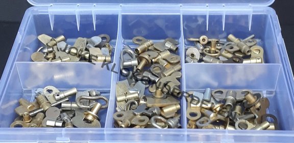 Wekkersleutel = 100 stuks = div. maten =40255 - Afbeelding 2