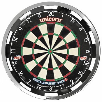 Nieuwe Unicorn solar flare illuminated dartbord verlichting - 0