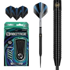 Winmau dartpijlen Sabotage black Onyx  90% tungsten