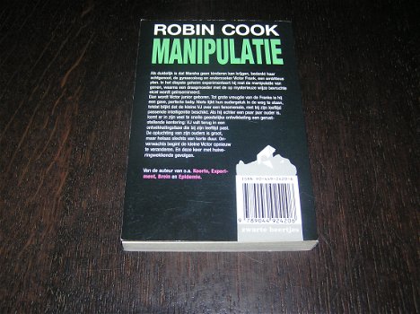 Manipulatie -Robin Cook zwarte beertjes nr. 2420 - 1