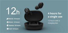 [International Edition] Xiaomi Redmi AirDots Bluetooth 5.0 TWS Earbuds 
