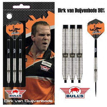 BULL'S dartpijlen Dirk van Duijvenbode 90% tungsten - 0