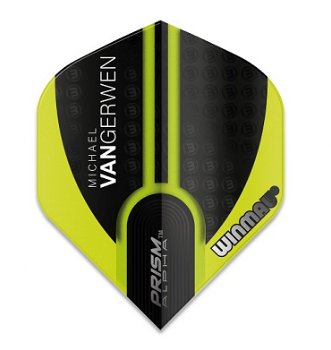 Winmau flight Michael van Gerwen Prisma Alpha STD groen zwart 6915-144 - 0