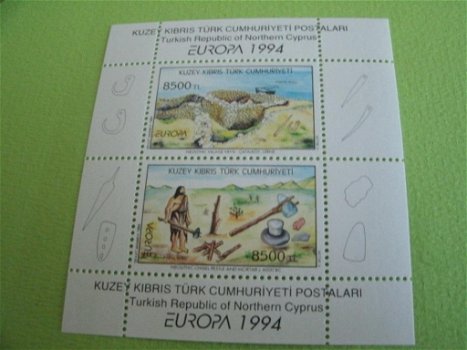 Turks-Cyprus Cept 1994 mi B 13 Postfris - 0