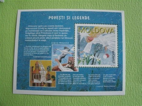 Moldavien Cept 1997 mi Block 12 Postfris - 0