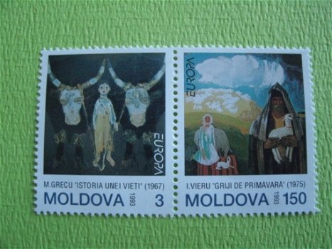 Moldavie Cept 1993 mi 94-95 Postfris - 0