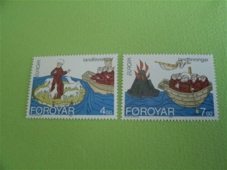 Faroer Cept 1994 mi 260-261 Postfris - 0