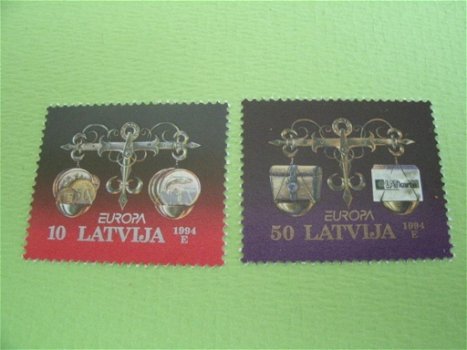 Letland Cept 1994 mi 376-377 Postfris - 0