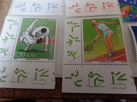 6 Postzegels Luxembourg postfris - 3
