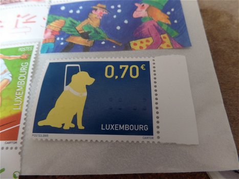 6 Postzegels Luxembourg postfris - 4