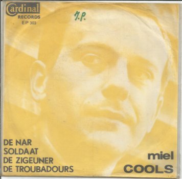 Miel Cools ‎– Soldaat / De Troubadours / De Zigeuner / De Nar (1965) - 0