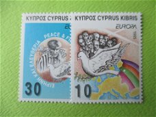 Cyprus 1995 Cept mi 854-855 Postfris 