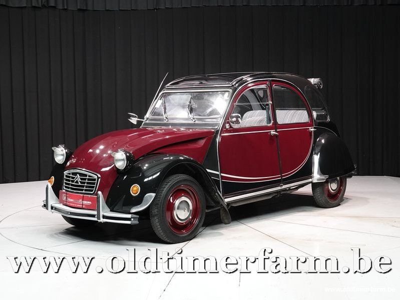 Citroën 2CV Bordeaux / Zwart '74 - nr. 1