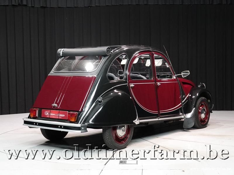 Citroën 2CV Bordeaux / Zwart '74 - Afbeelding 2