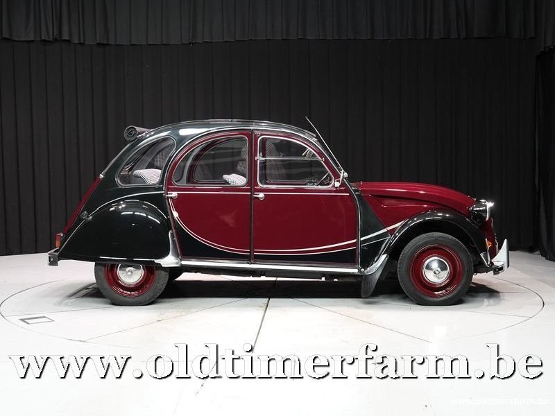Citroën 2CV Bordeaux / Zwart '74 - Afbeelding 3