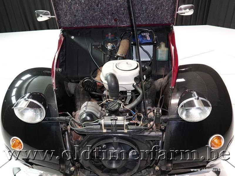 Citroën 2CV Bordeaux / Zwart '74 - Afbeelding 4
