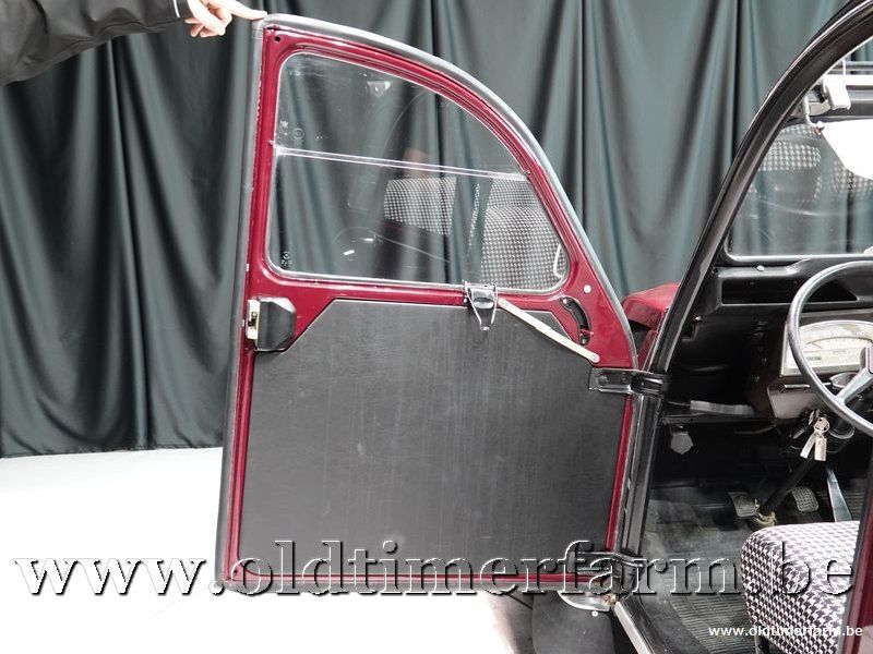 Citroën 2CV Bordeaux / Zwart '74 - Afbeelding 6