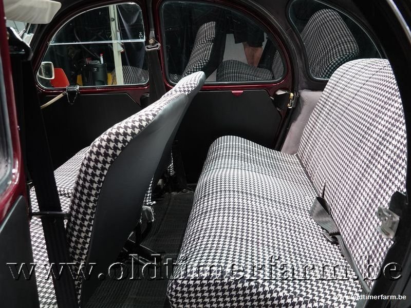 Citroën 2CV Bordeaux / Zwart '74 - Afbeelding 8