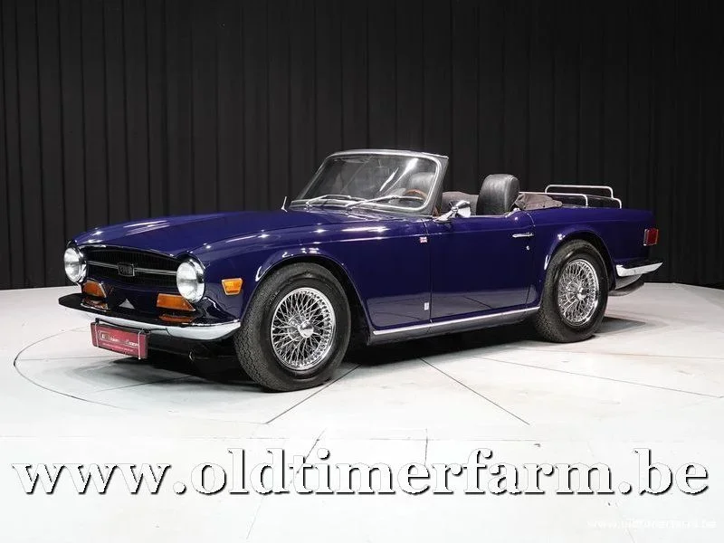 Triumph TR6 Blue '69 - nr. 1