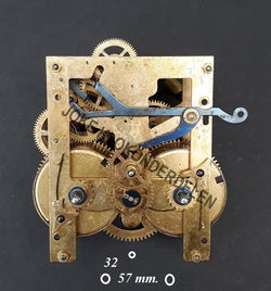 Uurwerk voor onderdelen = Junghans W202-298=43057