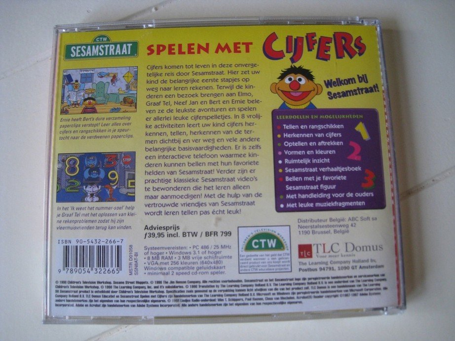 Spelen met cijfers - Sesamstraat - Afbeelding 3