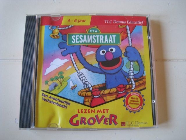 Lezen met Grover - Sesamstraat - nr. 1