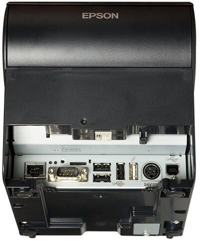 Epson TM-T88VI-iHub Fiscal DE USB RS232 Ethernet ePOS zwart C31CE94751F3 direct thermisch bonprinter - Afbeelding 7