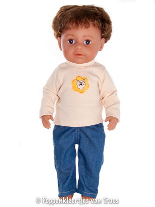 Baby Born 43 cm Jongenssetje ercu/blauw - nr. 1