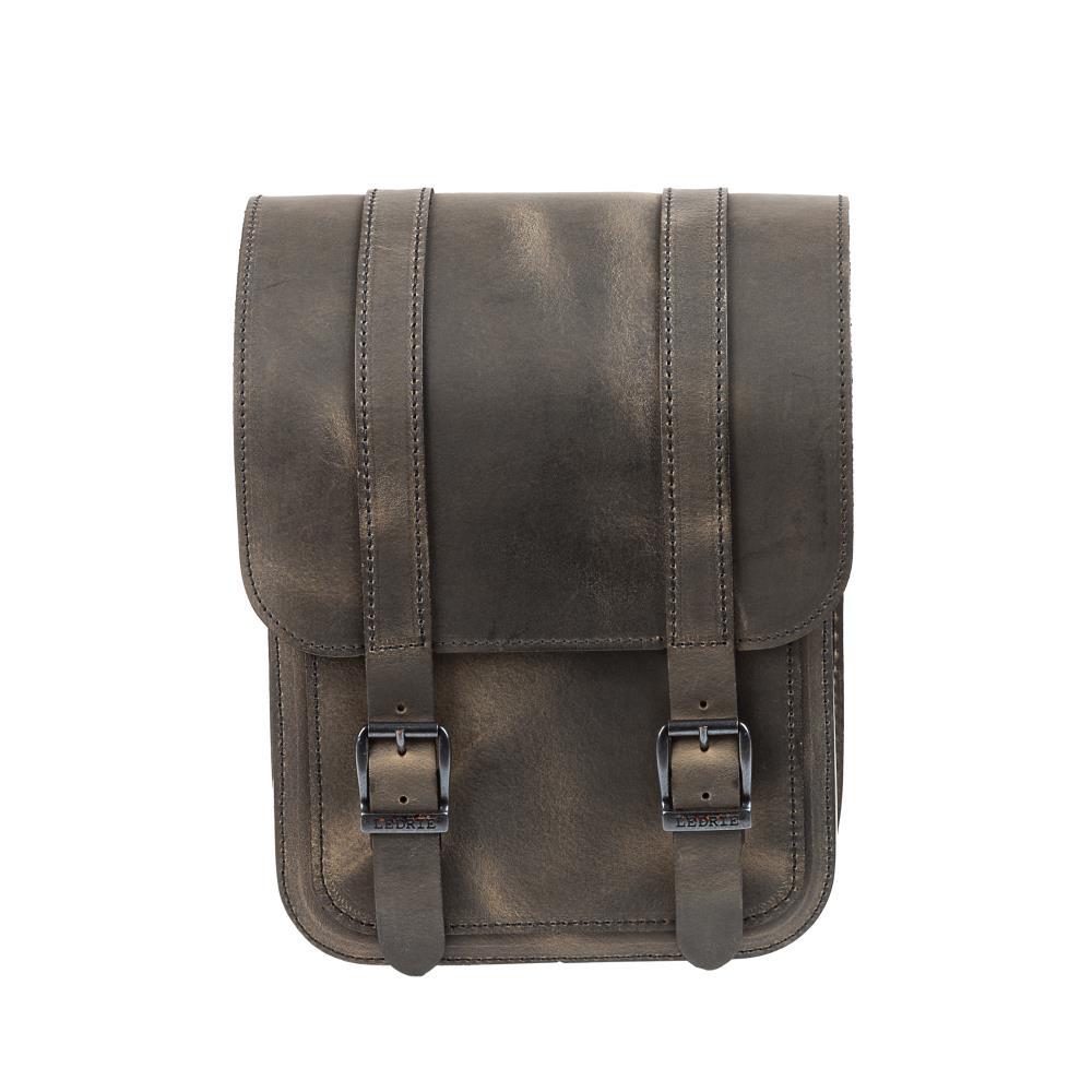 Ledrie Swingarm tas smal bruin - Achterbrug tas - nr. 1