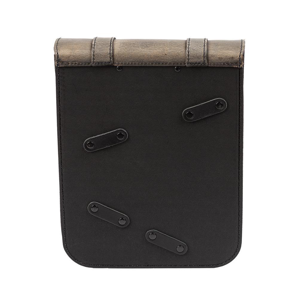 Ledrie Swingarm tas smal bruin - Achterbrug tas - Afbeelding 4