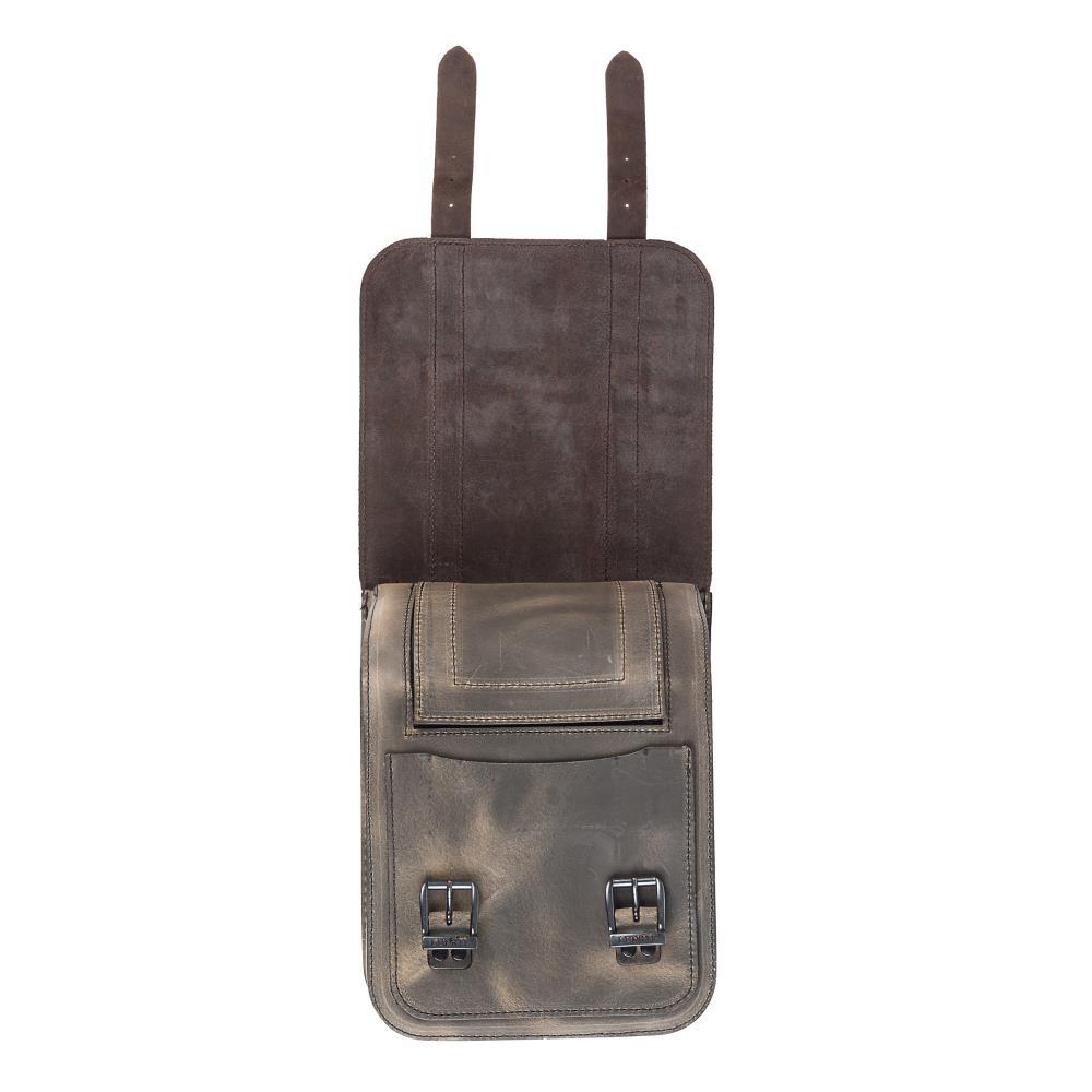 Ledrie Swingarm tas smal bruin - Achterbrug tas - Afbeelding 6