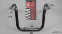 Chopper special Ø25,4mm Chroom 1 inch (nu 10% korting) - Afbeelding 3