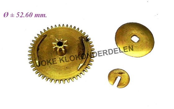 = Onderdeel slagwerk = staartklok =43072 - 0