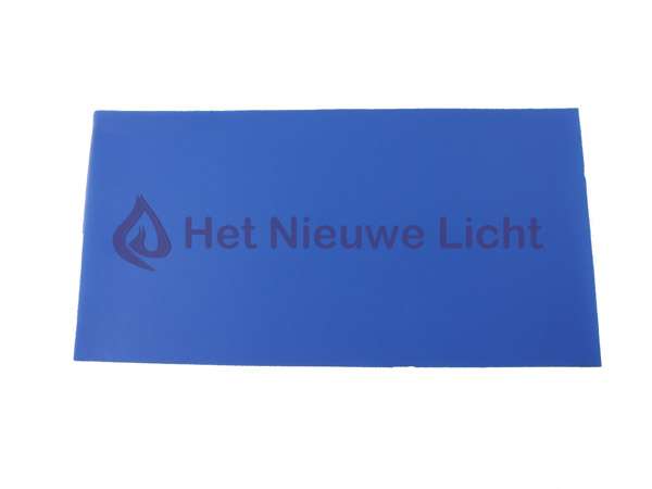 LICHT BLAUW was vel 10 x 20 cm kaarsen versieren - nr. 1