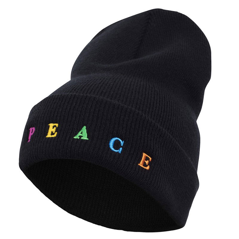 2144 Beanie muts Mister Tee peace - nr. 1