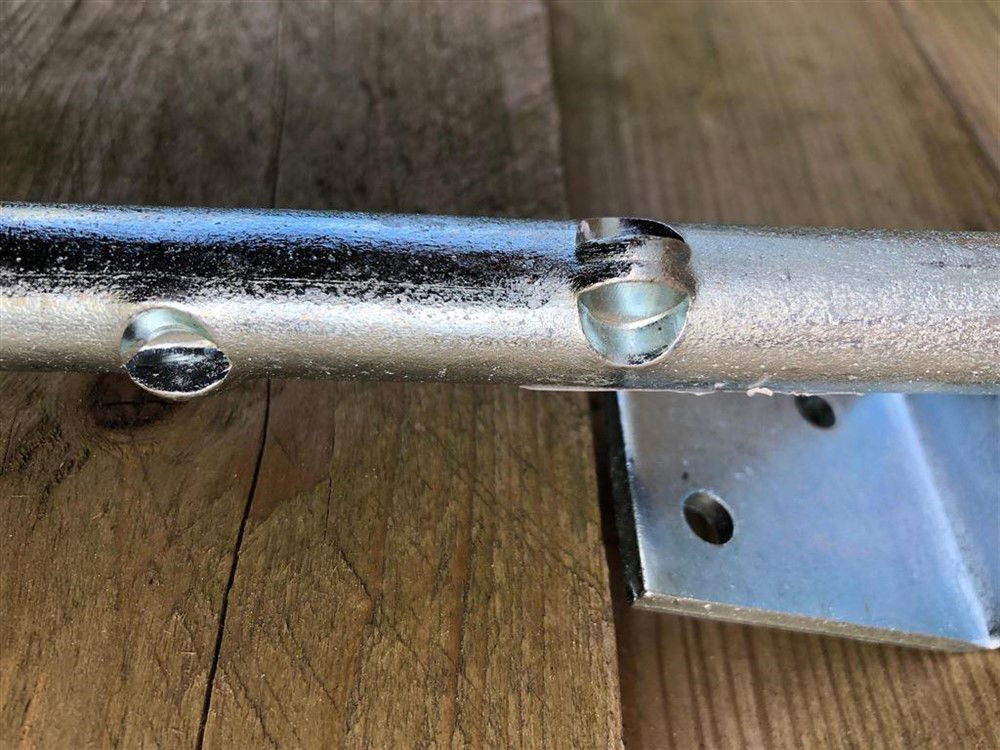Verzinkte stalen- zware borgpen. - Afbeelding 3
