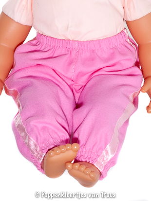 Baby Born 32 cm 2 dlg. Setje wit/bloem/roze - Afbeelding 4
