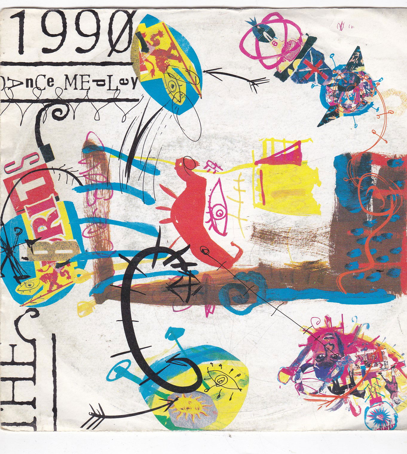 Single The Various Artists - The Brits 1990 (Dance Medley) - nr. 1