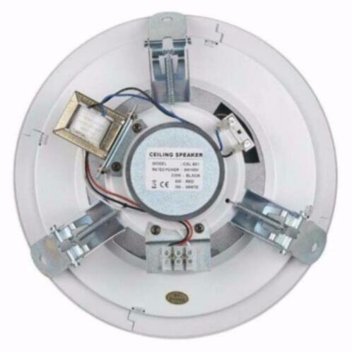 100 Volt 6 Watt Plafond Inbouw Speaker CS-66 - Afbeelding 2