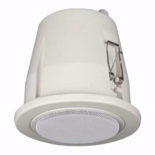 100 Volt 6 Watt Plafond Inbouw Speaker Dap WCS-46, - nr. 1