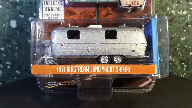 1971 Airstream land yacht safari 1:64 Greenlight - 0