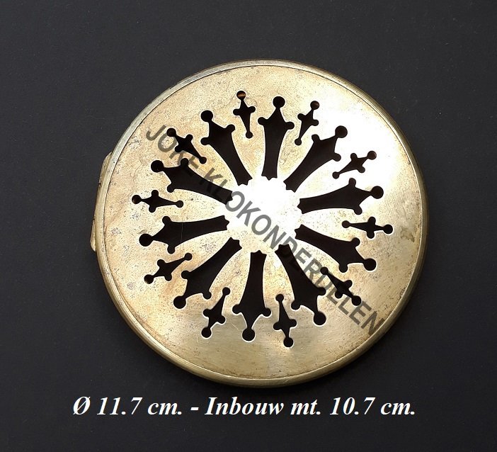 = Achter deur pendule =43081 - nr. 1