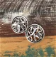 Sarah Coventry zilverkleurige clipoorbellen met vliegende ganzen - 1 - Thumbnail