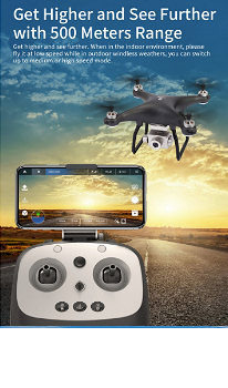 JJRC X13 5G WIFI Dual GPS Brushless RC Drone With 4K 120 Degrees Wide-angle ESC - 7