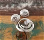 Sarah Coventry zilverkleurige clipoorbellen en broche #1 - 1 - Thumbnail