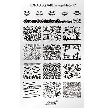 KONAD Square Image Plate 17 ' HALLOWEEN - 1