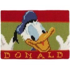 Borduurpakket Kussen DISNEY DONALD DUCK NIEUW !