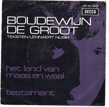 Boudewijn de Groot ‎– Het Land Van Maas En Waal (1967) - 0